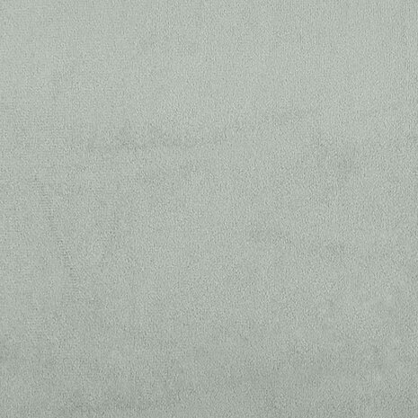 Boxspring zonder matras fluweel lichtgrijs 140x210 cm 9
