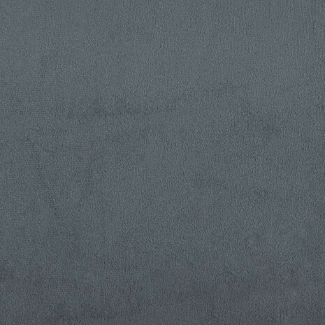 Boxspring zonder matras fluweel donkergrijs 140x210 cm 9
