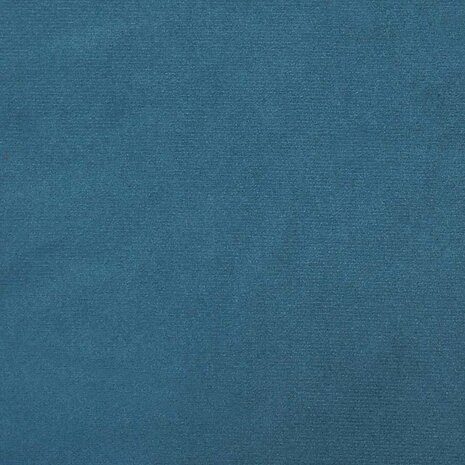 Boxspring zonder matras fluweel donkerblauw 90x220 cm 9