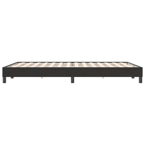 Bed boxspring zonder matras 160x220 cm fluweel zwart 6
