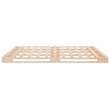 Palletbed massief grenenhout 120x200 cm 6