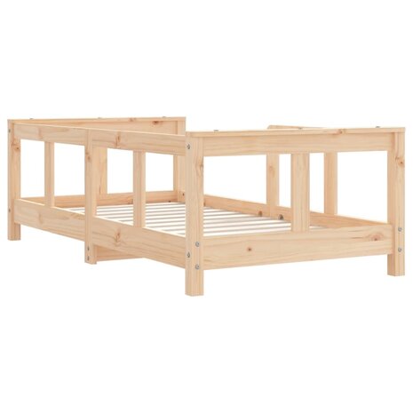 Kinderbedframe 70x140 cm massief grenenhout 6