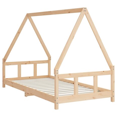 Kinderbedframe 90x190 cm massief grenenhout 3
