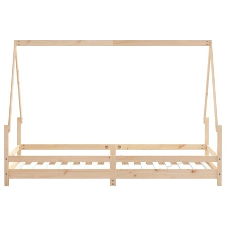 Kinderbedframe 80x200 cm massief grenenhout  5