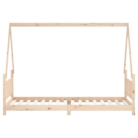 Kinderbedframe 80x200 cm massief grenenhout 4