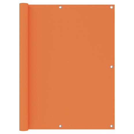 Balkonscherm 120x500 cm oxford stof oranje 1