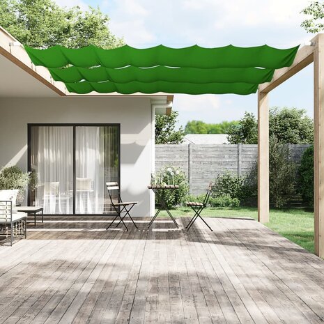 Luifel verticaal 60x360 cm oxford stof lichtgroen 1