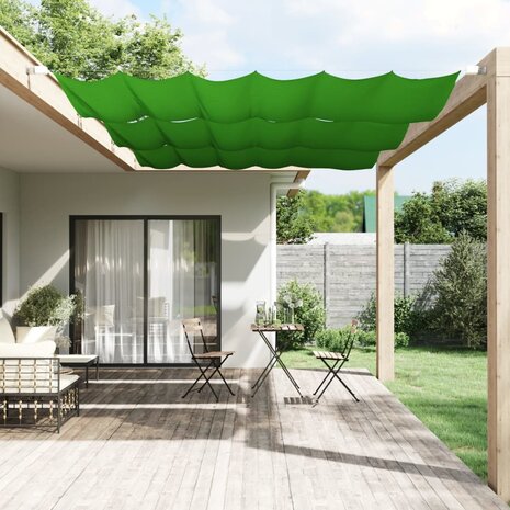 Luifel verticaal 140x270 cm oxford stof lichtgroen 1