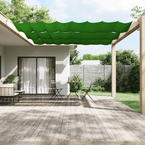 Luifel verticaal 180x360 cm oxford stof lichtgroen 1
