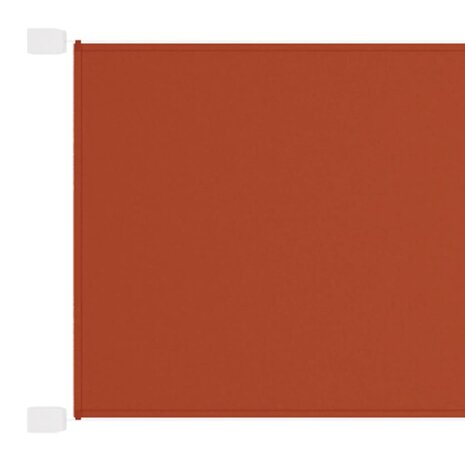 Luifel verticaal 60x360 cm oxford stof terracottakleurig 2
