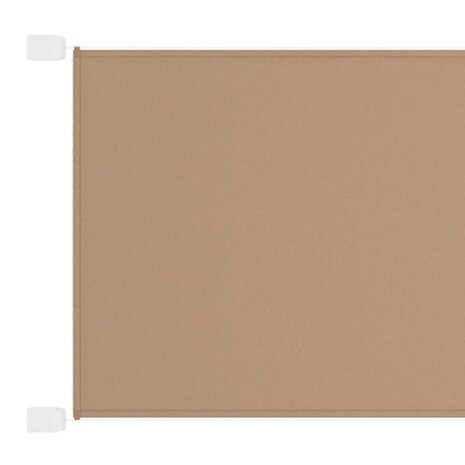 Luifel verticaal 60x360 cm oxford stof taupe 2