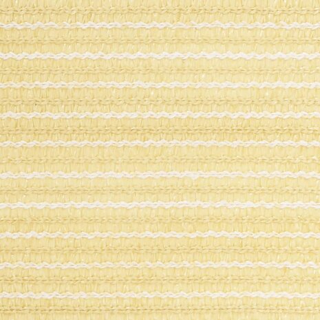 Balkonscherm 120x500 cm HDPE beige 2