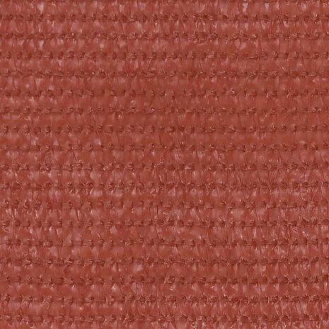 Balkonscherm 90x300 cm HDPE terracottakleurig 2
