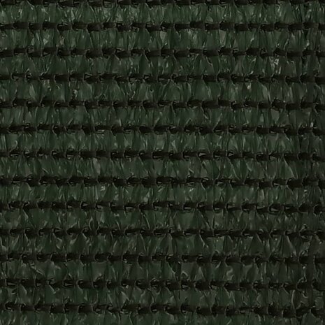 Balkonscherm 75x300 cm HDPE donkergroen 2