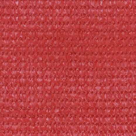 Balkonscherm 75x300 cm HDPE rood 4