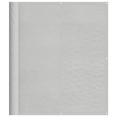 Balkonscherm 120x300 cm 100% oxford polyester lichtgrijs 2