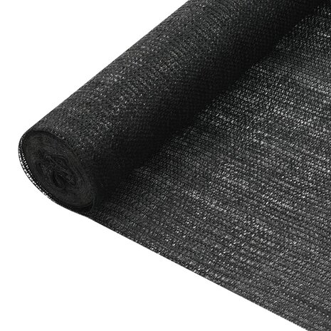 Privacynet 75 g/m² 1,2x25 m HDPE zwart  1
