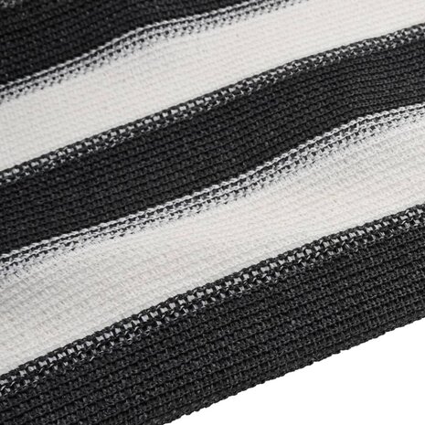 Privacynet 75 g/m² 2x25 m HDPE antracietkleurig en wit 5