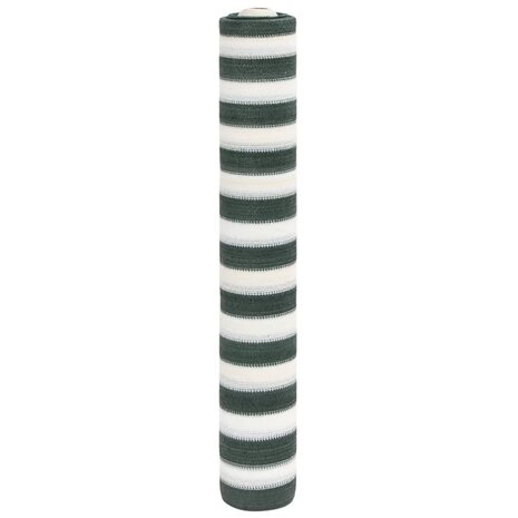 Privacynet 75 g/m² 3,6x10 m HDPE groen en wit 1