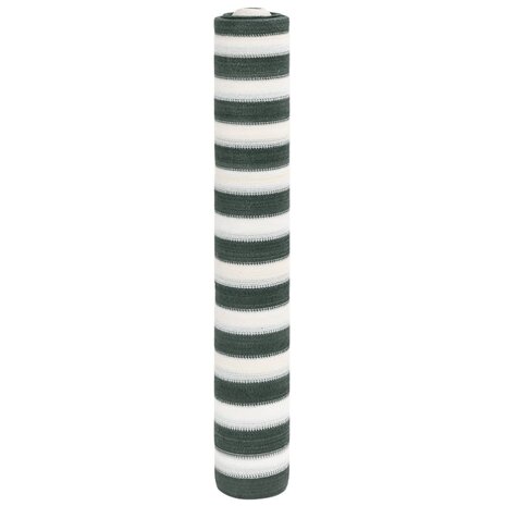 Privacynet 150 g/m² 2x25 m HDPE groen en wit 1