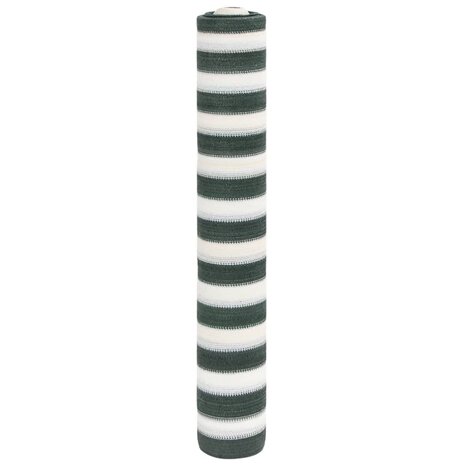 Privacynet 195 g/m² 1,8x25 m HDPE groen en wit 1