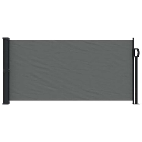 Windscherm uittrekbaar 100x300 cm antracietkleurig 3