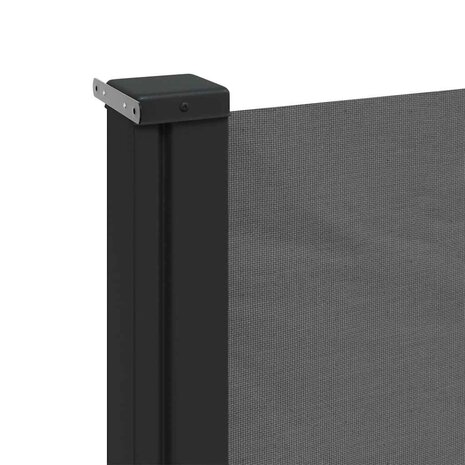 Windscherm uittrekbaar 100x300 cm antracietkleurig 7