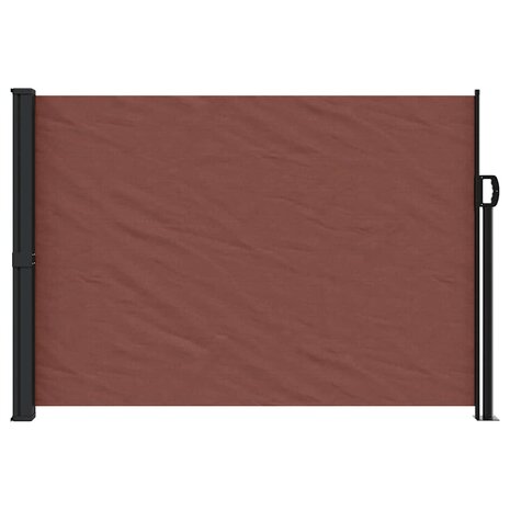 Windscherm uittrekbaar 140x300 cm bruin 3