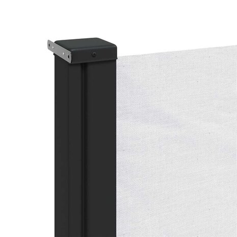 Windscherm uittrekbaar 100x500 cm wit 7