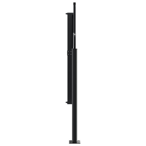 Windscherm uittrekbaar 120x600 cm rood 4