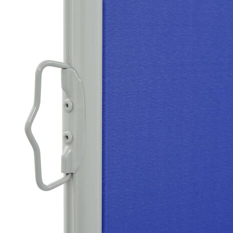 Tuinscherm uittrekbaar 120x300 cm blauw 3