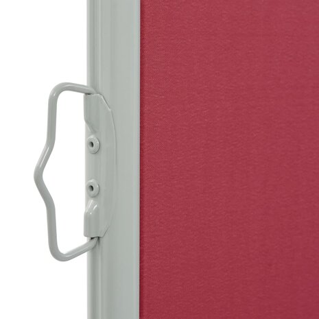 Tuinscherm uittrekbaar 120x300 cm rood 3