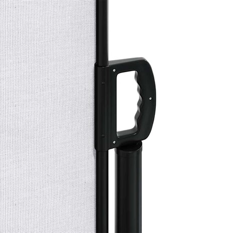 Windscherm intrekbaar 170x300 cm wit 8