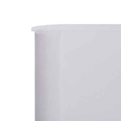 Windscherm 5-panelen 600x120 cm stof zandwit 4