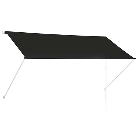 Luifel uittrekbaar 250x150 cm antraciet 2