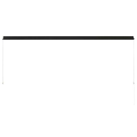 Luifel uittrekbaar 350x150 cm antraciet 5