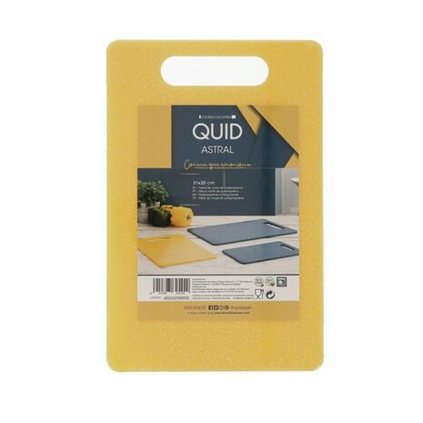 Snijplank Quid Astral Geel Plastic 31 x 20 x 0,5 cm 2