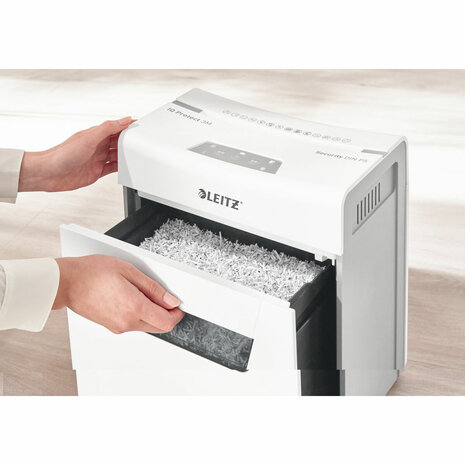Papierversnipperaar Microsnippers Leitz IQ 150 Autofeed P4 4