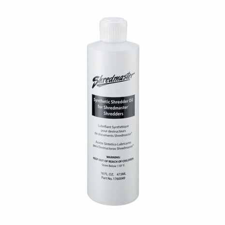 Smeerolie voor Papierversnipperaar Rexel 473 ml Wit 2
