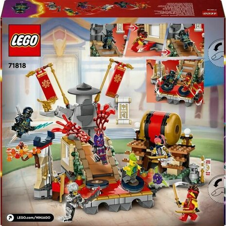 Bouwspel Lego NINJAGO 71818 Tournament Battle Arena Multicolour 659 Onderdelen 6