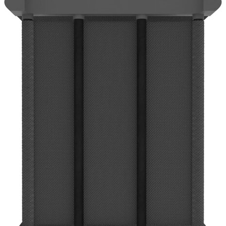Kast met 9 vakken met boxen 103x30x107,5 cm stof grijs 5