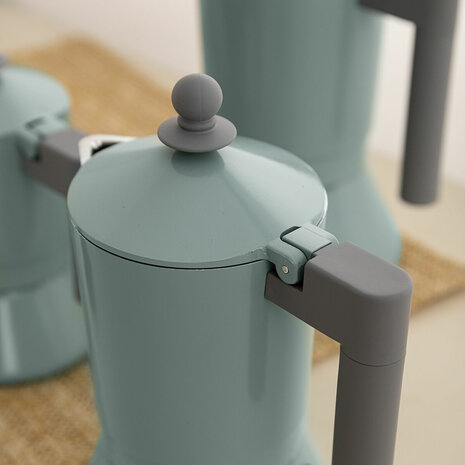 Percolator Quid Ozon Groen Metaal 9 Kopjes 4