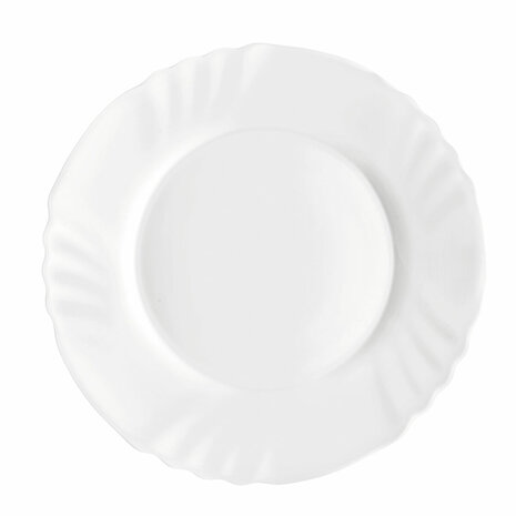Dessertbord Bormioli Rocco Ebro Wit Glas 20 cm (36 Stuks) 3