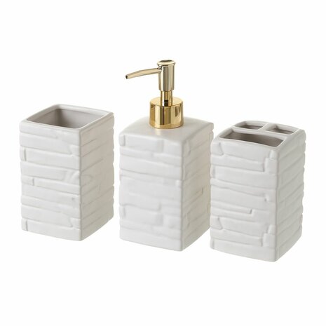 Badset Wit Keramisch 20,5 x 8 x 19,5 cm 1