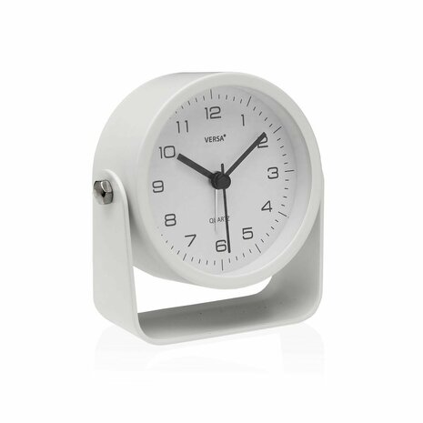 Tafelklok Versa Alura Wit Plastic 4,1 x 10 x 10 cm 1