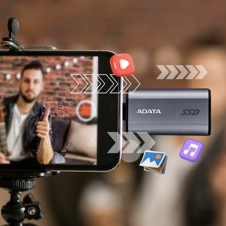 Externe Harde Schijf Adata SC750 SSD 500 GB 4