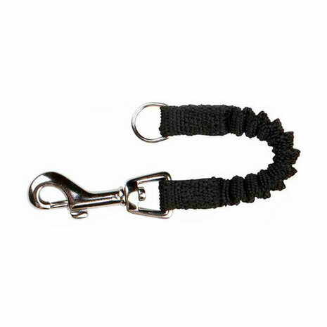 Hondenriem Trixie Zwart XS/S 16 cm Schokdemper 2