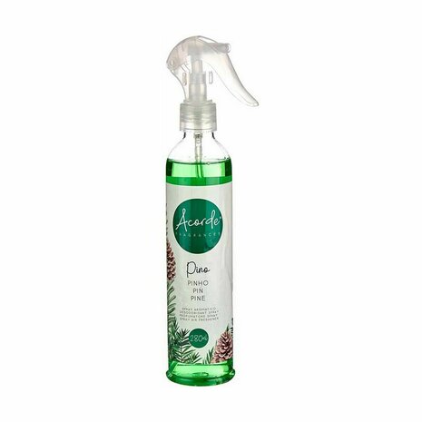 Luchtverfrisserspray Acorde AR1810535 Pijnboom 280 ml (12 Stuks) 2