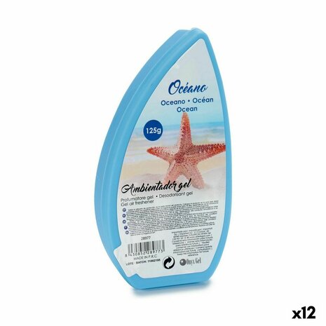 Luchtverfrisser Acorde AR1810542 Oceaan 125 g Gel (12 Stuks) 1