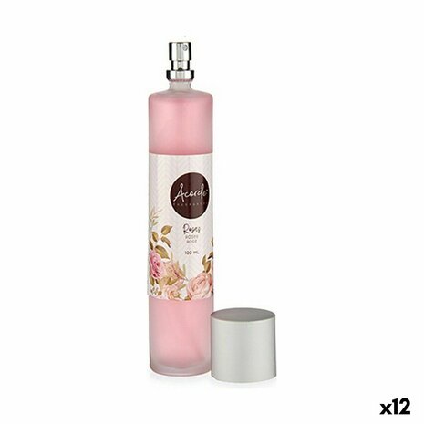 Luchtverfrisserspray Acorde 100ML SPRY-RO Roze 100 ml (12 Stuks) 1